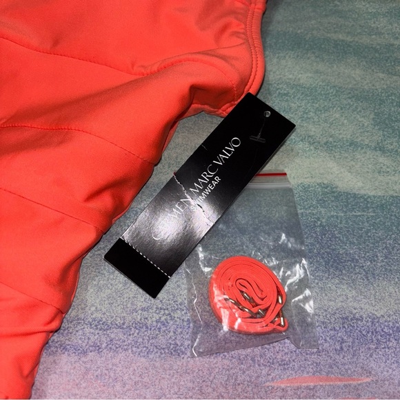 CARMEN MARC VALVO One-shoulder One Piece Swimsuit size 6 - Picture 5 of 6